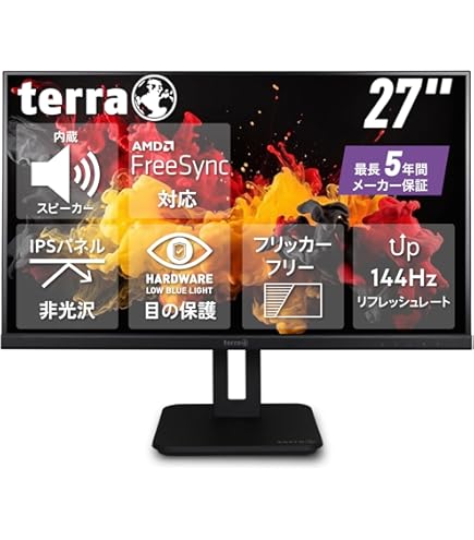 Amazon.co.jp: Acer スタンダードモニター Vero 27インチ フルHD IPS